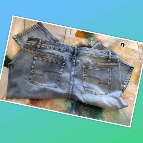 NWT Time And Tru Mid-Rise Stretch Fitted Skinny Jeans Size 24 Waist 44", Inseam - Picture 3 of 5